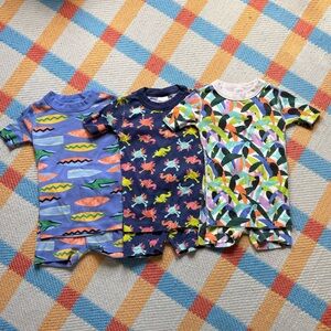 Hanna Andersson Short Sleeve and Shorts Pajama Bundle